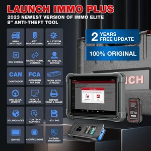 USA EU magazzino lancio X431 IMMO PLUS Car Key programmatore bidirezionale controllo OBD2 strumento chiave di programmazione macchina