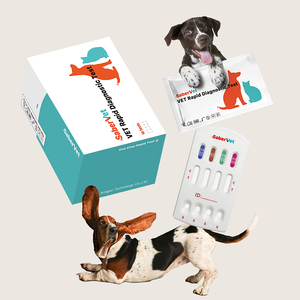 LeishmaniaハートワームBabesiaペット診断キット犬猫病Rapid CHW Babesia AnaplasmaライムEhrlichia Lshテストアナテスト