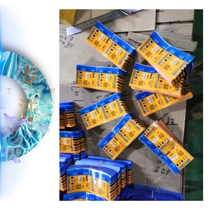 PVC/PET מתכווץ בחום פלסטיק שקיות Vent חור לכווץ לעטוף שקיות עבור סבון עם קל פתוח רצועת