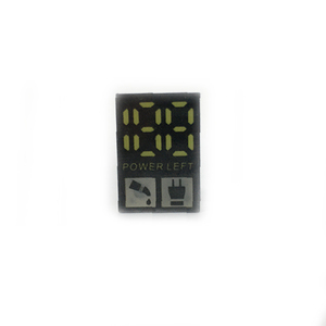 Große 6-stellige 7-Segment-LED-Anzeige 12-Zoll-Riesen-LED-7-Segment-Anzeige für Zeituhr im Freien