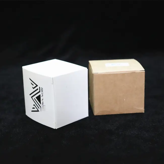 Экологически чистая индивидуальная маленькая большая белая бумажная коробка 300 г/м2, белая почтовая коробка, белая коробка в наличии