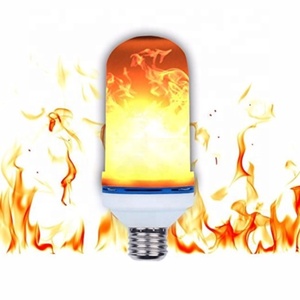 <strong>E26</strong> <strong>Led</strong> Fire Effect Light Bulb <strong>12v</strong> Dc Flame <strong>Led</strong> Light Bulb Flickering Light Bulb for Indoor/Outdoor /Christmas Decoration - Product Image 1