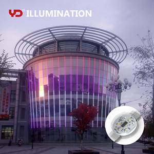 RGB color dmx512 impermeabile ignifugo ik10 resistenza salata di alta qualità led sorgente luminosa per decorare l'edilizia - Product Image 4