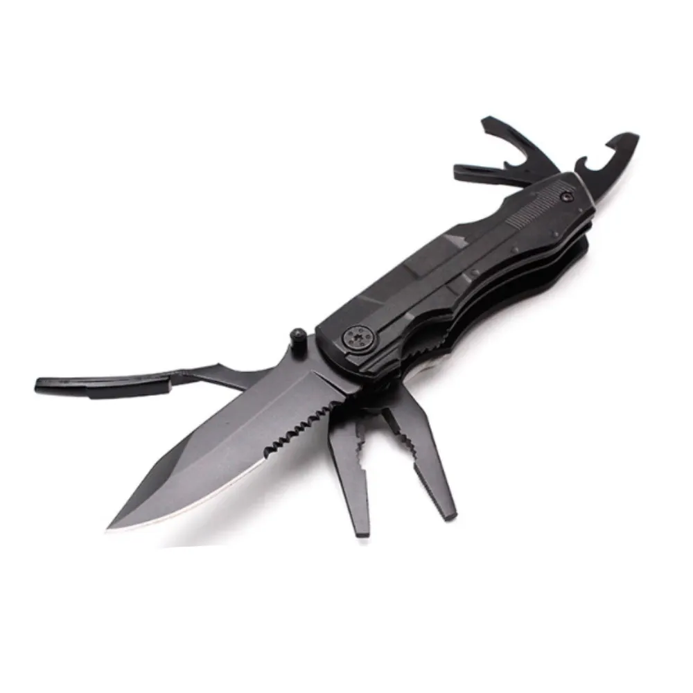 Multi tool pocket knife saw screwdriver portable stainless steel pliers
