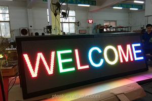 Multi-language programmabile da corsa testo del messaggio tabellone a led - Product Image 6
