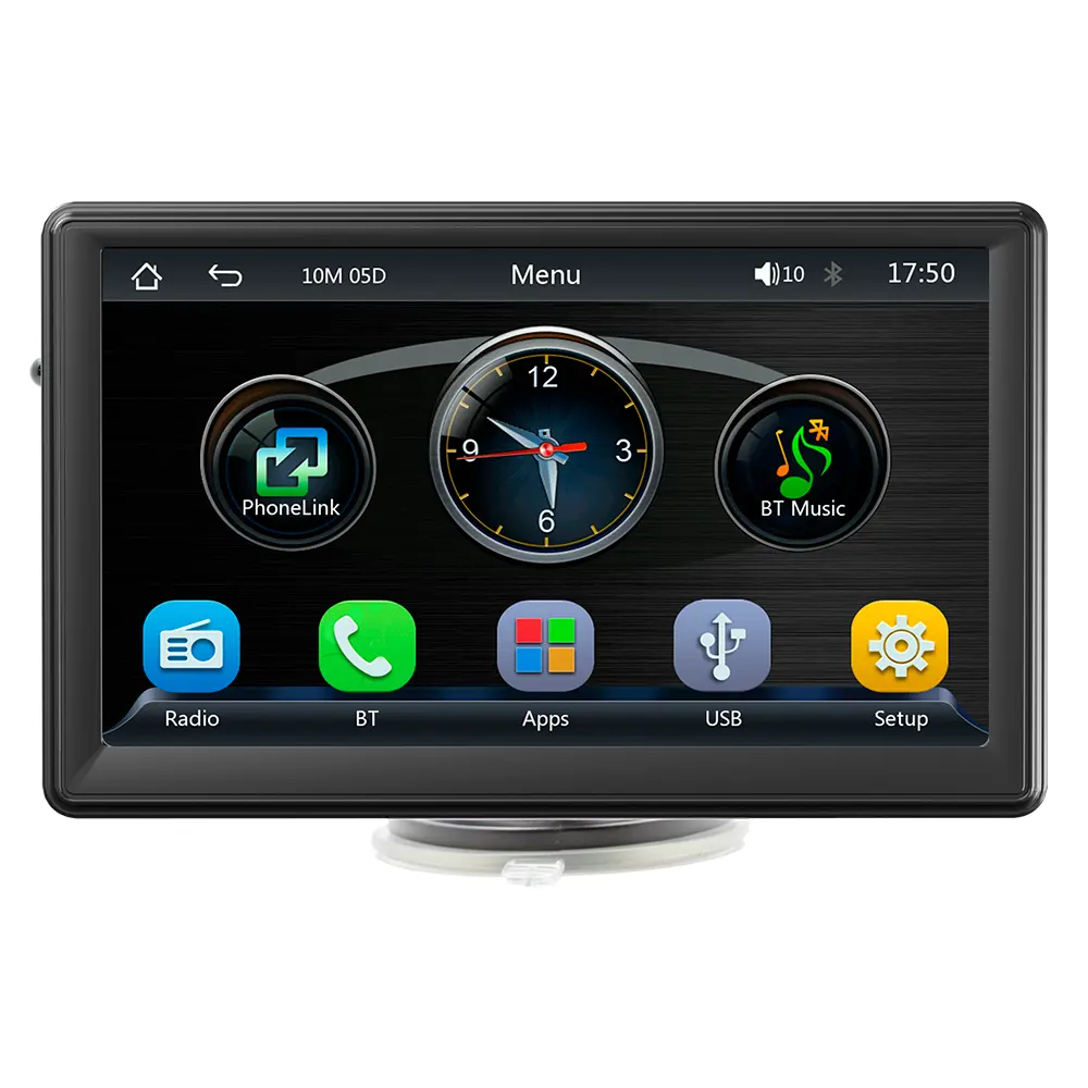 7 polegada IPS Universal Touch Screen Carro Portátil Sem Fio Apple CarPlay Tablet Truck Ônibus Multimídia Navegação Stereo Linux
