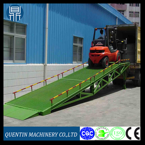 Anual-nivelador de rampa de muelle de carga ajustable, 10T, para camión contenedor/nivelador de muelle móvil/rampas móviles para patio - Product Image 2