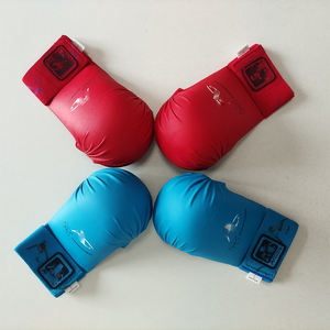 قفازات تدريب قفاز WKF عالية الجودة معتمدة من WKF رخيصة وقفازات NBR والعتاد للأطفال شعار مخصص للملاكمة - Product Image 4