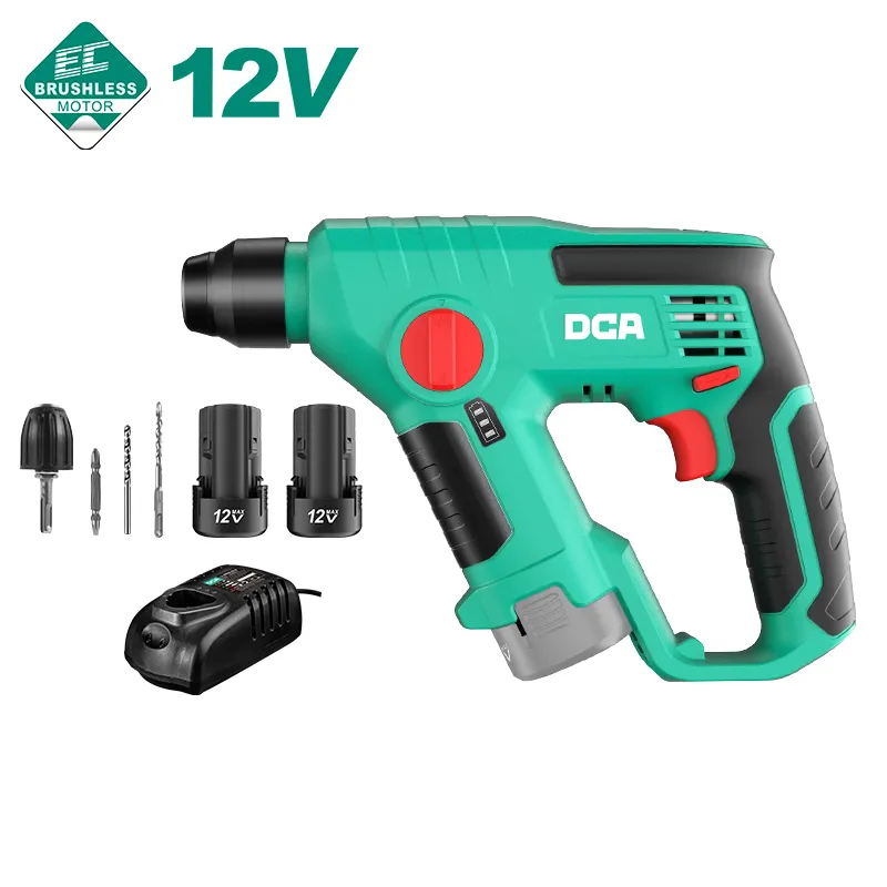New Design Portable Rotary Cordless Hammer Drill Screwdriver