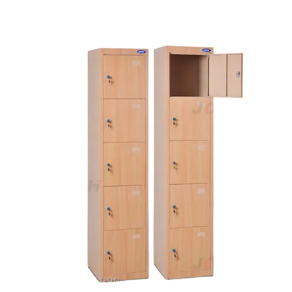 New model furniture living room 5 door godrej metal cubby lockers wood gym lockers