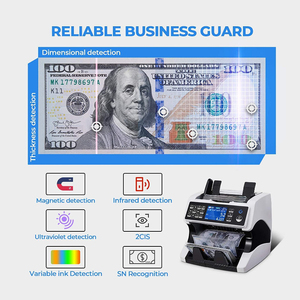 AL-920 CIS Multi Currency Automatic Bill <strong>Counting</strong> Machine Money <strong>Mix</strong> <strong>Value</strong> Note Cash <strong>Counting</strong> Machine Bill Counter - Product Image 5