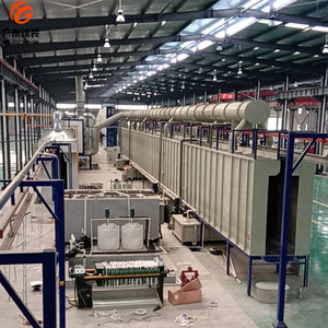 Voll automatische Lackierung Produktions linie Stand Elektro statische Sprüh pulver beschichtung linie - Product Image 1