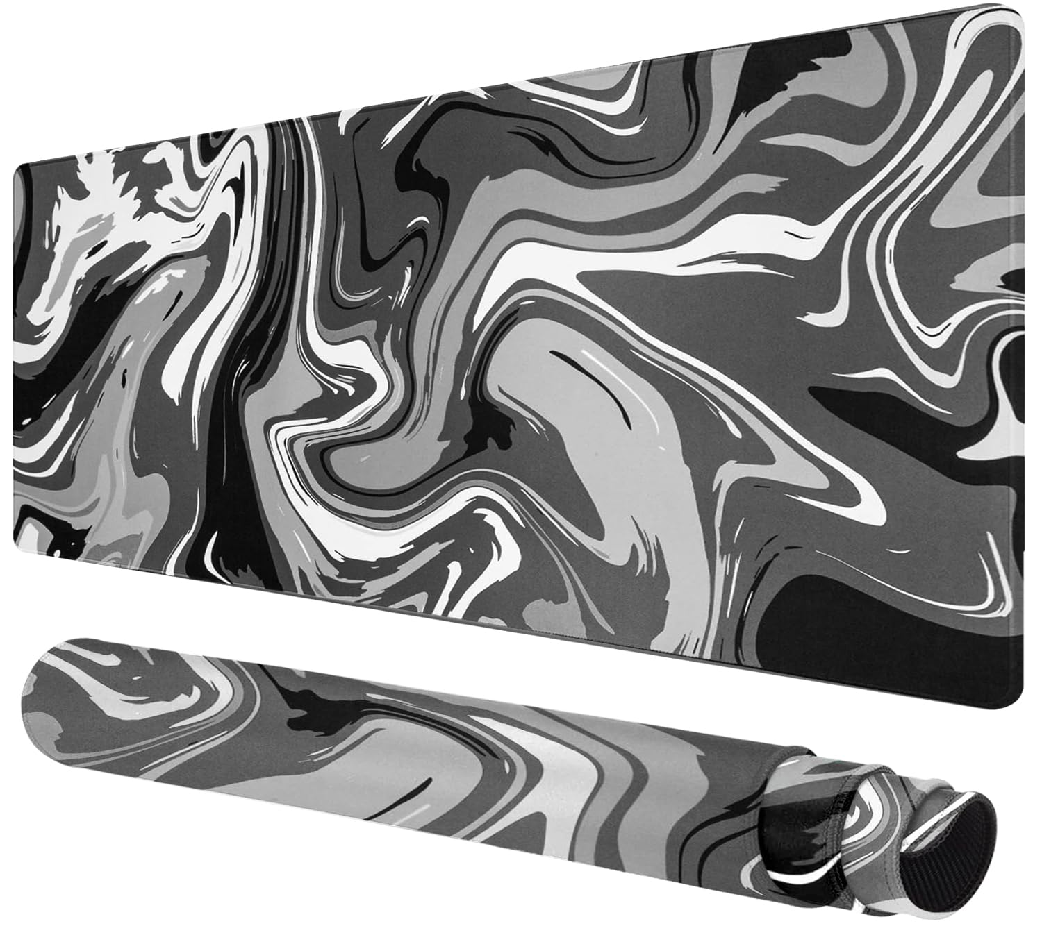 Abstrait noir 600*300cm