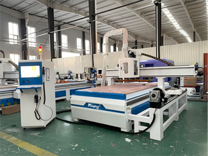 China 1325 1530 3D CNC enrutador de madera ATC cambiador de herramientas lineales Mach3 Control para muebles fabricación de gabinetes grabado de carpintería - Product Image 2