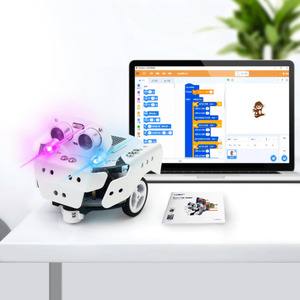 Due ruote Robot Qbot Pro programmazione Robot auto euducazione giocattolo Robot Kit Stem educazione - Product Image 2
