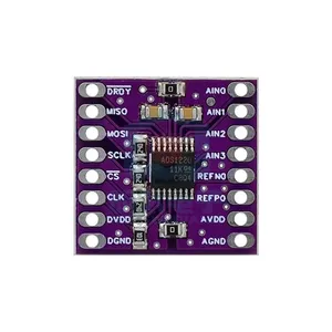 ADS1220 Analog-Digital-Modul 1220 SPI 24-Bit-Analog-Digital-Wandler mit geringem Strom verbrauch