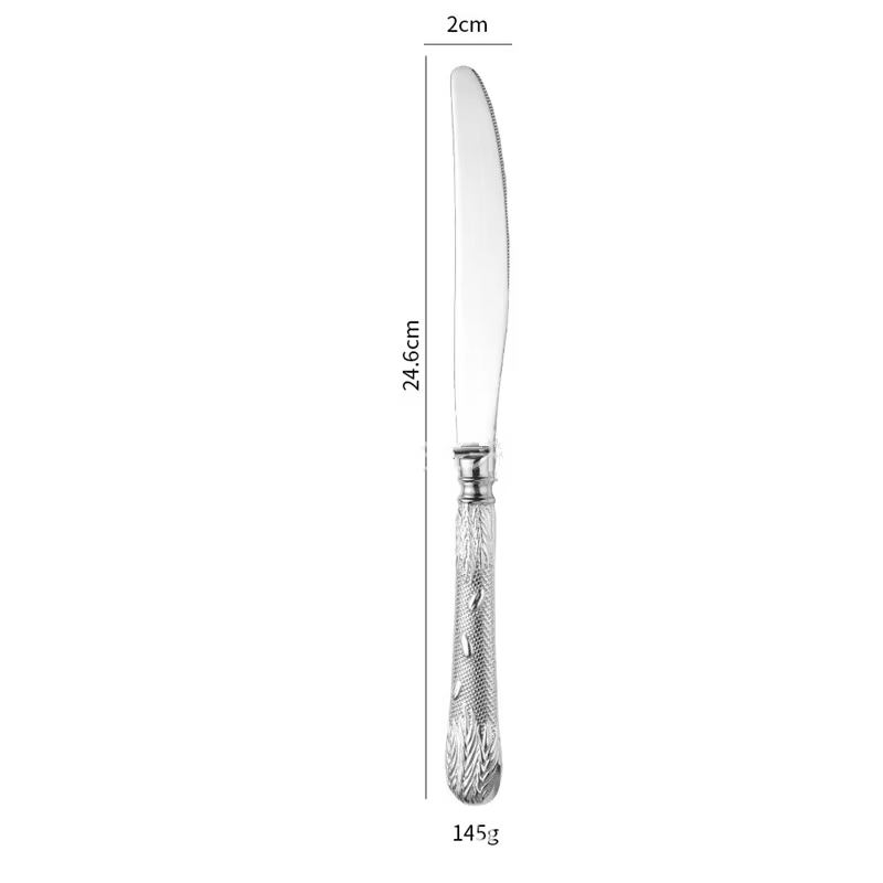 silver table knife
