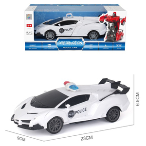 หุ่นยนต์แปลงร่างขนาด1/16 2023รถ RC ควบคุมระยะไกลด้วยไฟ - Product Image 6