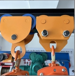 Fabrika özelleştirilmiş 0.5 ton I çelik kaldırma işletilen manuel el itti ışın arabası - Product Image 2
