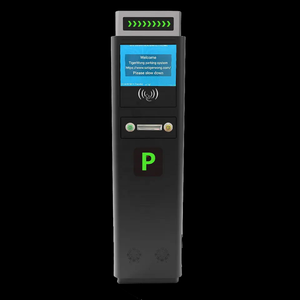 Máquina de cargo de estacionamiento de ticket/tarjeta IC para sistema de estacionamiento de control de acceso de vehículos