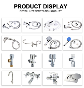 304 paslanmaz çelik fırçalanmış nikel el püskürtücü tuvalet bide Shattaf seti t-vana ile kadın için taşınabilir bide - Product Image 4