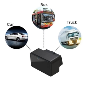 4GミニGPSカートラッカーマイク付きObd燃料モニターリアルタイム追跡とPCビューGSMとGPRSポジショニング - Product Image 1