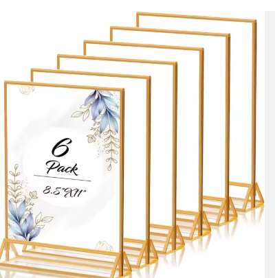 Customize the acrylic for different products