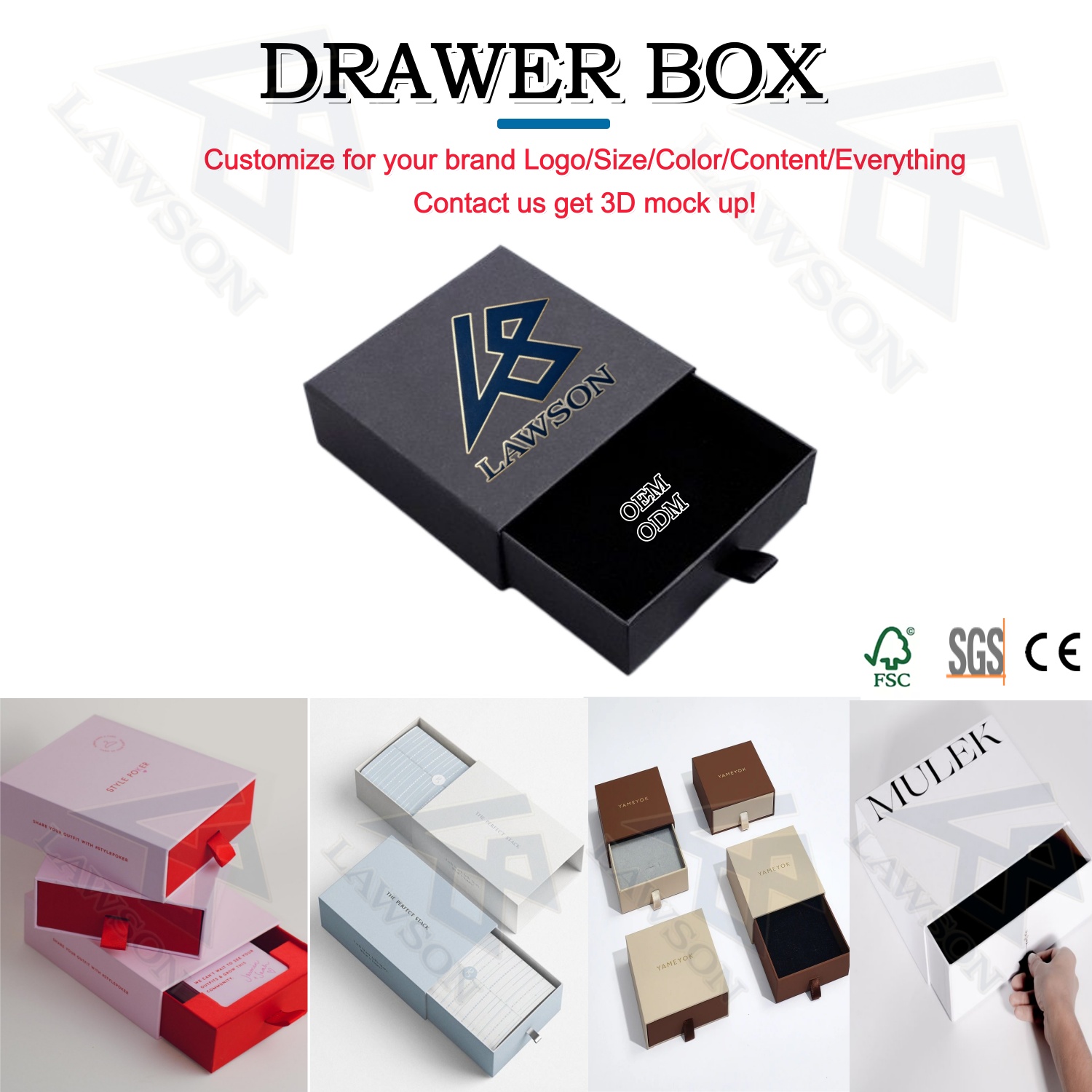 Caja de cajón