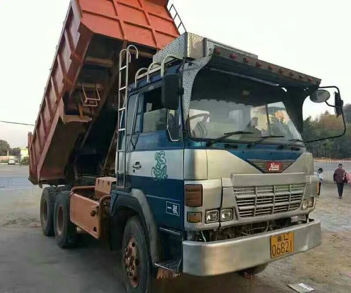 Camion à benne hino d'occasion, prix pas cher, en chine, fabriqué au japon, livraison gratuite