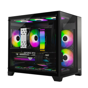 I3 12100 i5 12400 H610m 16G DDR4 M.2 RX580 Gaming PC Computadora con escritorios RGB Accesorios preconstruidos Venta al por mayor Build Desktop PC - Product Image 4