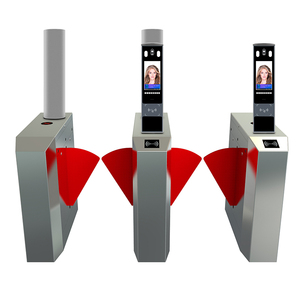 <strong>Face</strong> <strong>Recognition</strong> Temperature Detection Turnstile RFID Reader Swing Barrier Gate <strong>Face</strong> <strong>Recognition</strong> Access Control - Product Image 3