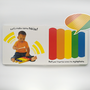 ปรับแต่งหนังสือประสาทสัมผัสเล่มแรกเพื่อแบ่งปันกับลูกน้อยของคุณรู้สึกถึงความรู้สึกกระตุ้นความอยากรู้อยากเห็นหนังสือกระดานความรู้สึก - Product Image 4