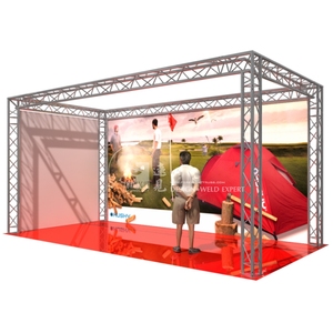 High Load Capacity Aluminum square Tube <strong>Trusses</strong> System Concert Sound Lighting <strong>Truss</strong> - Product Image 3