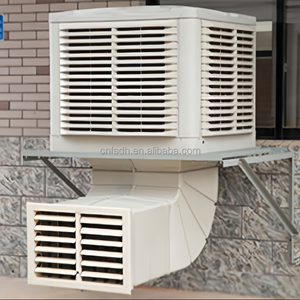 Wall-mounted/Standing <strong>Air</strong> Conditioner 18000m3/h Evaporative <strong>Chillers</strong> for Factory Warehouses