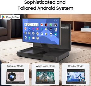 Màn hình máy tính bảng di động 27 inch kiểu vali, hệ điều hành Android, màn hình cảm ứng thông minh, tích hợp loa, TV LED, thích hợp cho cắm trại - Product Image 6
