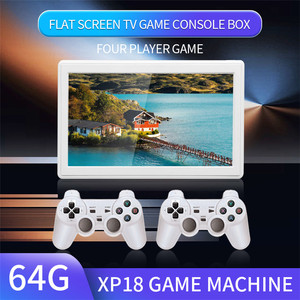 กล่องเกมทีวีจอแบนแบบ XP18สามารถเชื่อมต่อกับคอนโซลเกมผู้เล่นหลายคนแบบมือถือ3D พร้อมตัวควบคุมการเชื่อมต่อแบบไร้สายสองตัว - Product Image 4
