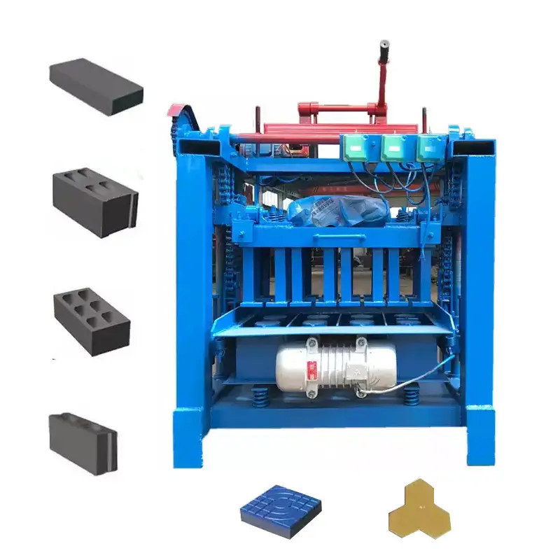 Macchine di seconda mano in vendita macchina per mattoni ad incastro per stampaggio di blocchi cavi isolati manuali