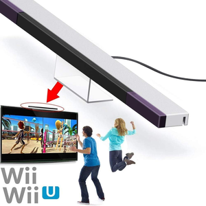Wii için sensör çubuğu kablolu Wii U konsol oyun aksesuarları için kızılötesi ışın hareket sensörü çubuğu - Product Image 4