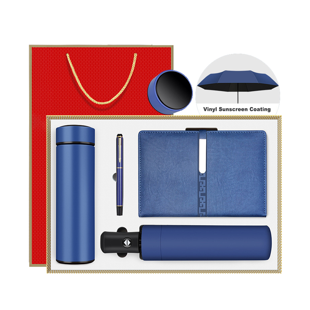 Ensemble bleu-4 pièces