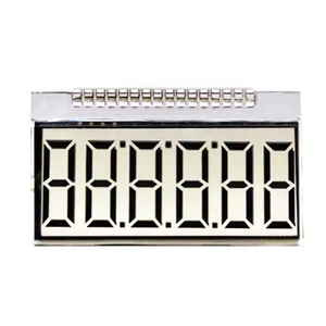 Charakter <span class=keywords><strong>LCD</strong></span> <span class=keywords><strong>Display</strong></span> Modul Reflektierende <span class=keywords><strong>7</strong></span>-<span class=keywords><strong>Segment</strong></span> TN - Twisted Nematische 30,00mm x <span class=keywords><strong>17</strong></span>,30mm x 2,80mm