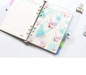 Cuaderno creativo A5 A6, cuaderno de colores, con cubierta mate, espiral, planificador de papel, cuaderno en espiral personalizado