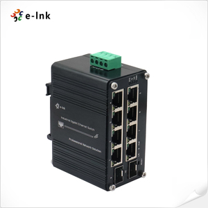 Mini Industrial Web Managed 8 Port PoE + 2 Port SFP Ethernet Switch for Smart CCTV Solar <strong>Networking</strong> - Product Image 3