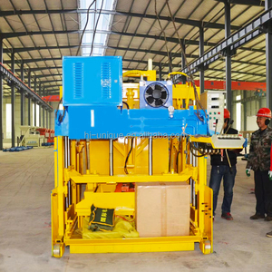 Macchina per la produzione di mattoni Semi automatica per pavimentazione solida Multi-funzionale mobile per la produzione di blocchi di cemento - Product Image 5