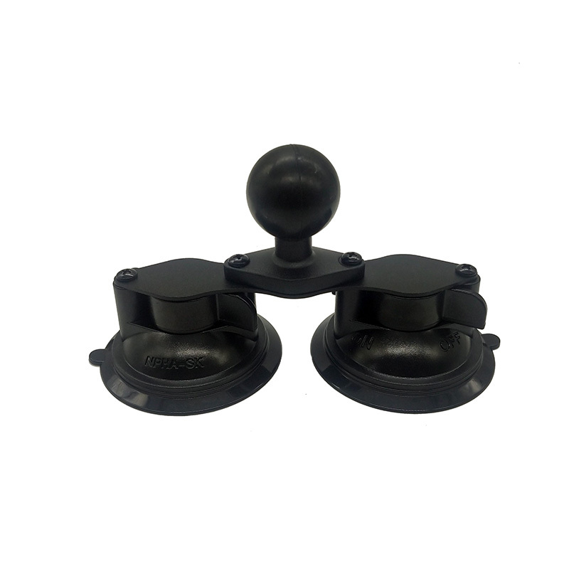 Base de boule double ventouse 1,5 po