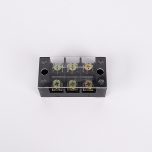 Directo de fábrica 60A Bloque de terminales fijos 3P Tira de terminales de alimentación aislada Conector de terminal de cableado - Product Image 2