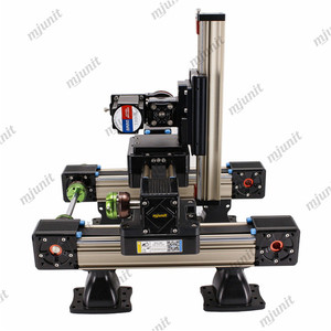 Mjunit XYZ 3 achse linear modul synchron gürtel rutsche präzision linear guide gantry bau linear nicht-standard - Product Image 4
