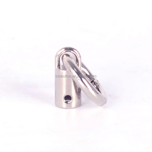 高品质金属流苏线帽帽扣绳锁手提袋带拉绳端盖 - Product Image 6