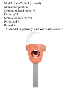 歯科シミュレーション機械トレーニングシステムファントムヘッド手術実践モデル - Product Image 3