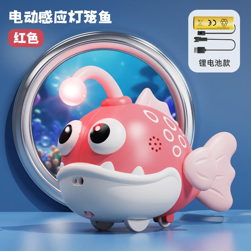 Red-electric swing clown fish