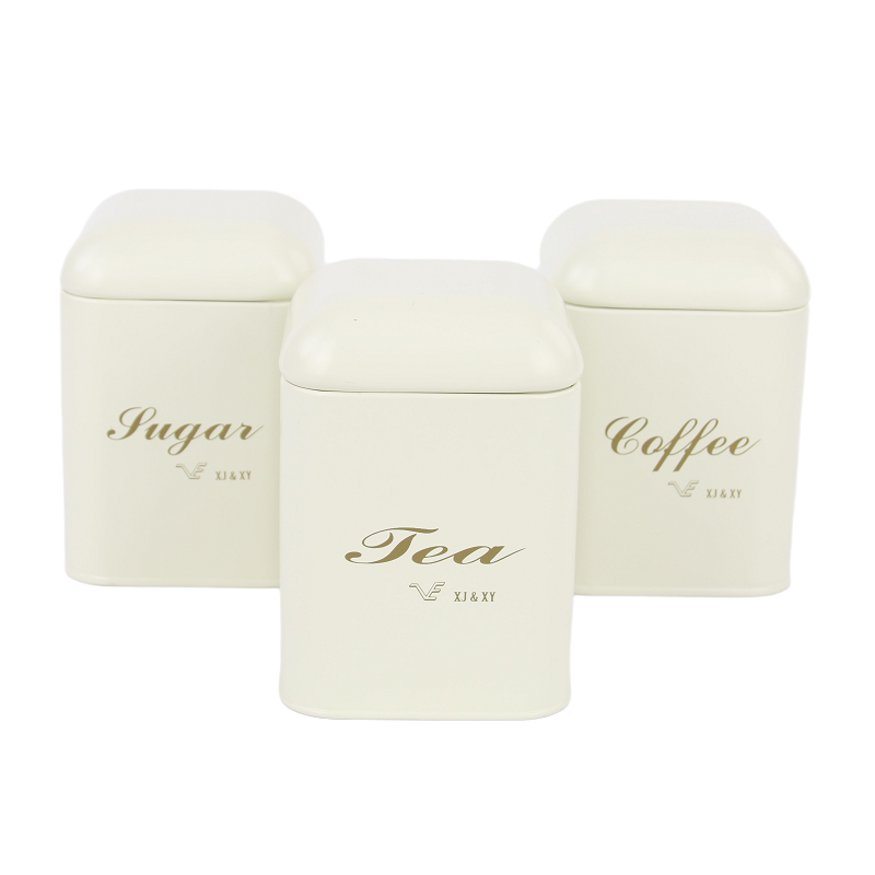 White-L10W10 square can with arched flat lid and bare body